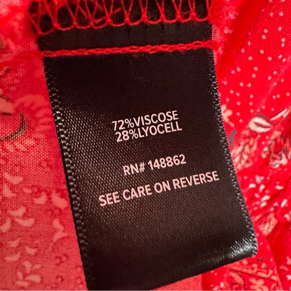 Torrid Red Floral Midi Dress - Picture 10 of 12